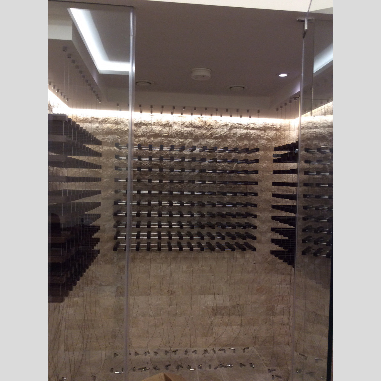 CWRS wine room installation in London
