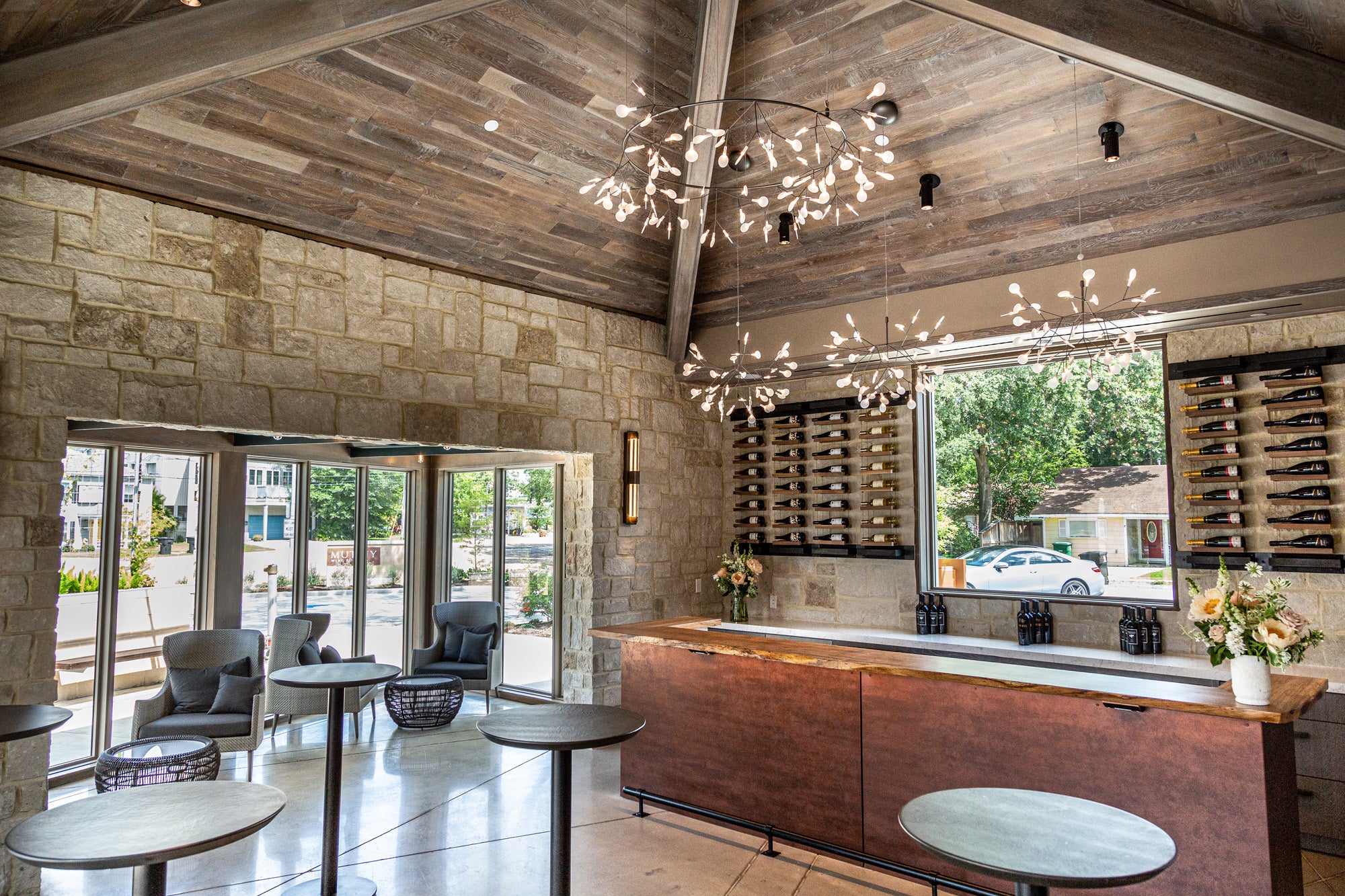 Illustration of Wine Storage Condos With Private Wine Tastings