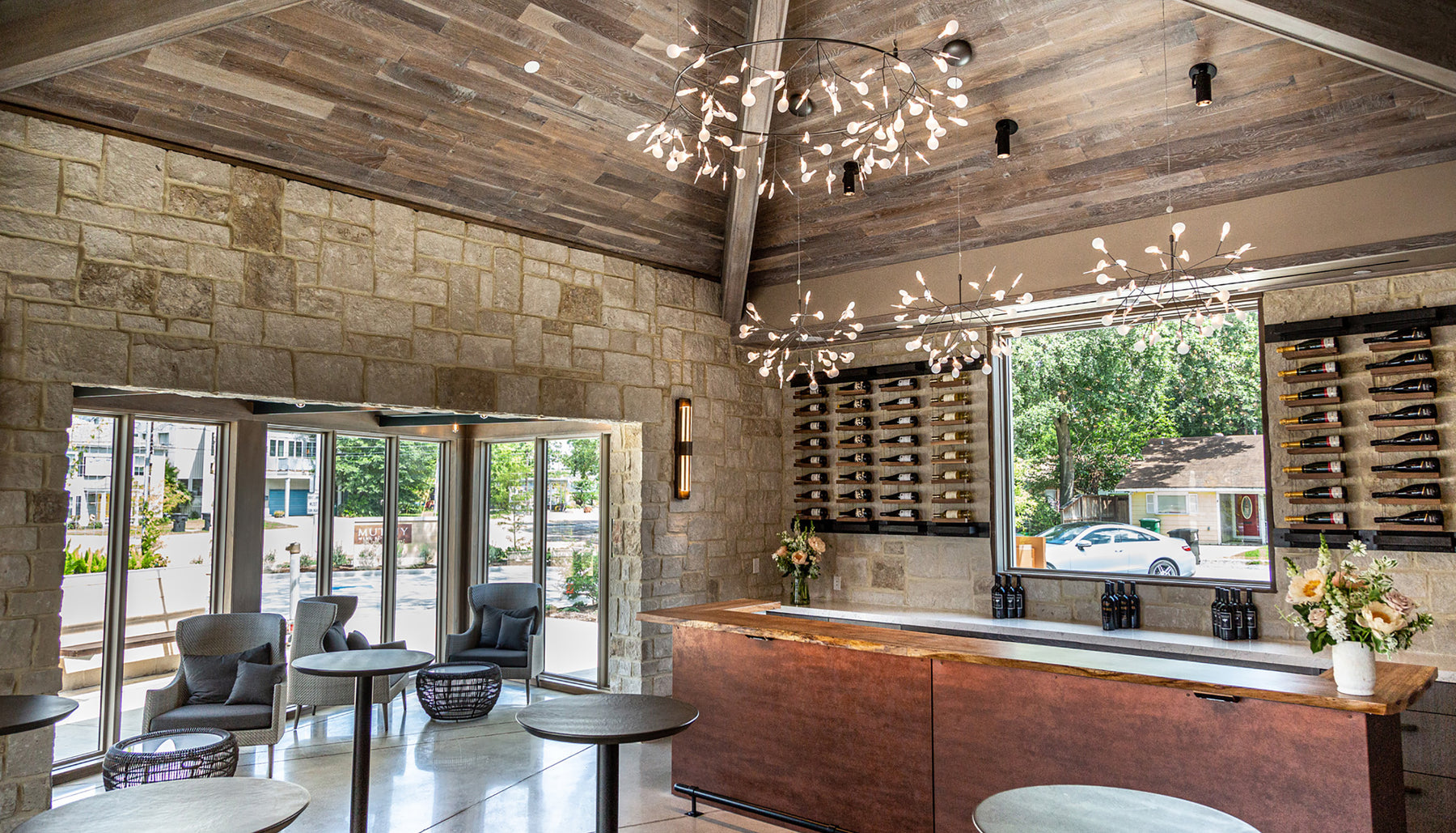 BUOYANT Cable Wine Racks Freestanding & Wall Mounted Wine Racks!